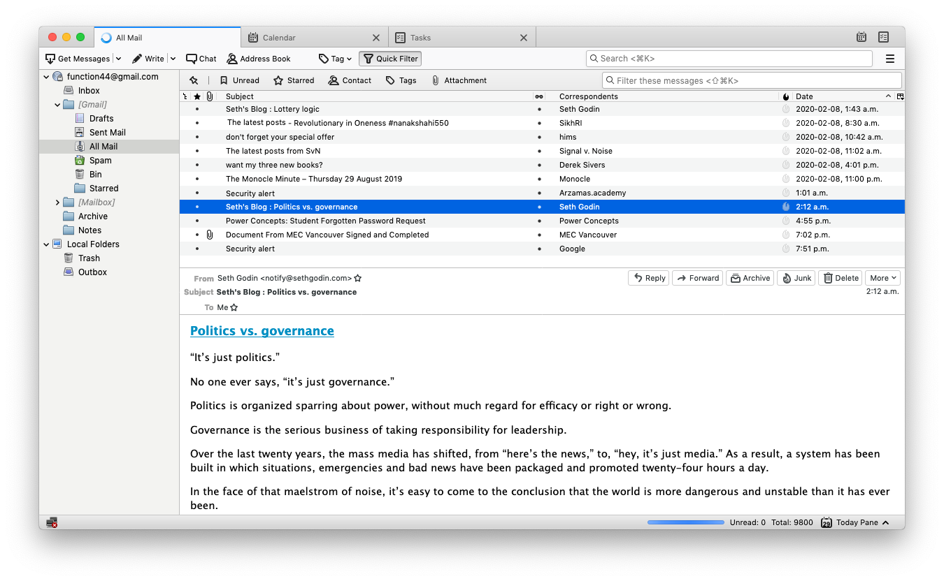 Gmail desktop app mac os x
